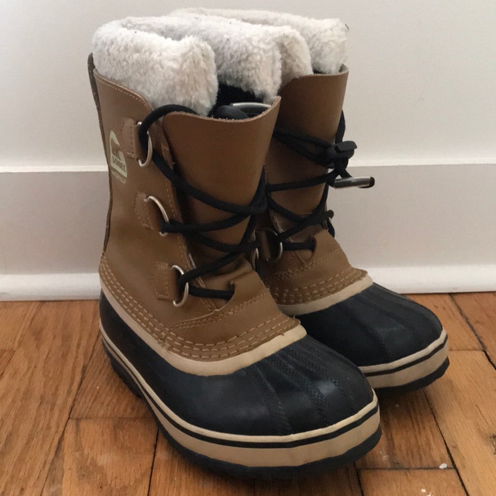 Brown Sorel YOOT PAC boots